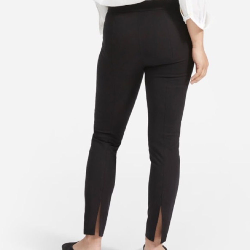 Everlane The Back Slit Work Pant Black sz 00